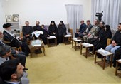 دیدار خانواده شهدای اخیر پدافند ارتش با رهبر انقلاب