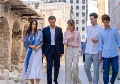 بشار اسد و خانواده اش سوریه را ترک نکرده‌اند