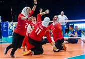 پیروزی مقتدرانه بانوان والیبال نشسته ایران مقابل استرالیا در گام اول