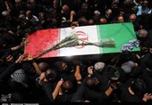 خاکسپاری 263 شهید حمله اسرائیل به ایران در تهران