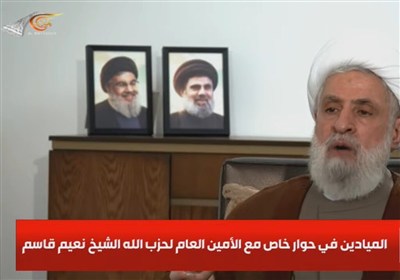 شیخ نعیم قاسم: حزب‌الله، ایران و بخشی از حماس از عملیات طوفان‌الاقصی بی‌اطلاع بودند