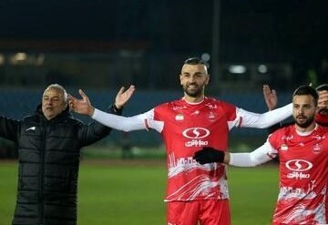 دورسون در اردوی پرسپولیس