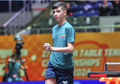 شاهکار پینگ پنگ باز 16 ساله ایران/ بنیامین نفر دوم جهان را شکست داد