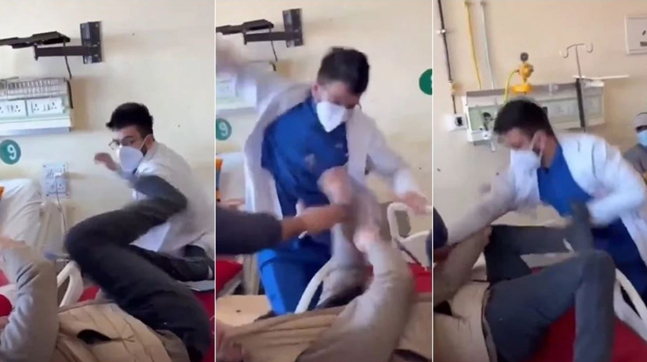 ضرب‌وشتم بیمار در بیمارستانی در هند خبرساز شد