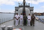 ناوگروه رزمی - اطلاعاتی ایران وارد آفریقای جنوبی شد