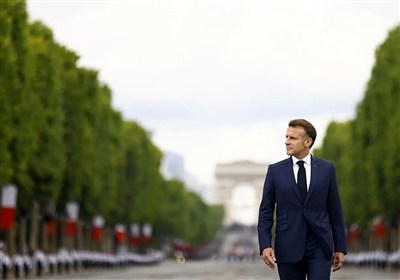 مکرون: اعمال تعرفه برای مخالفت با الحاق گرینلند غیرقابل قبول است