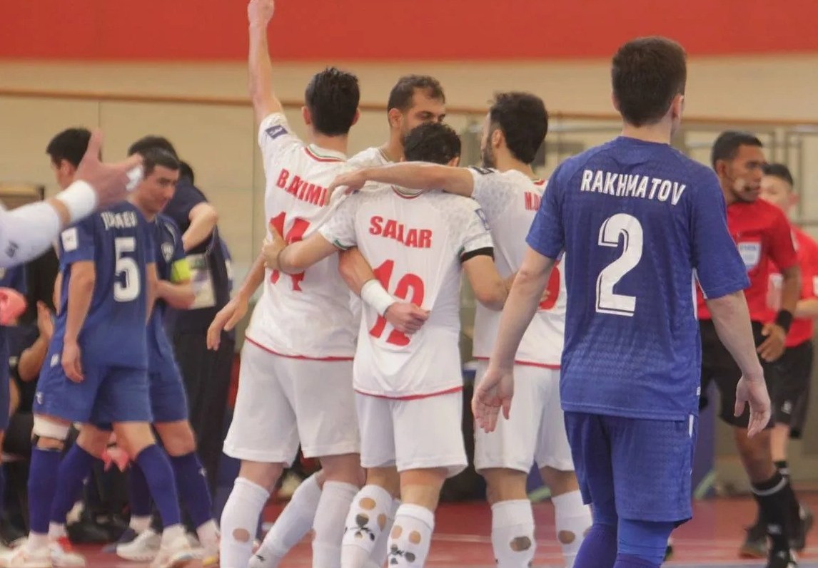 ایران 7_4ازبکستان؛ کامبک فوتسال مقابل ازبکستان